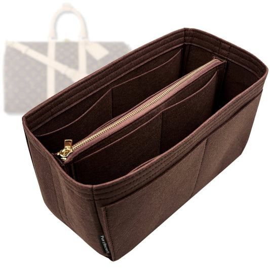 Bag Insert for (LV, Keepall 55) Organizer Tote Purse Organiser Liner Shaper [Premium Felt Material]