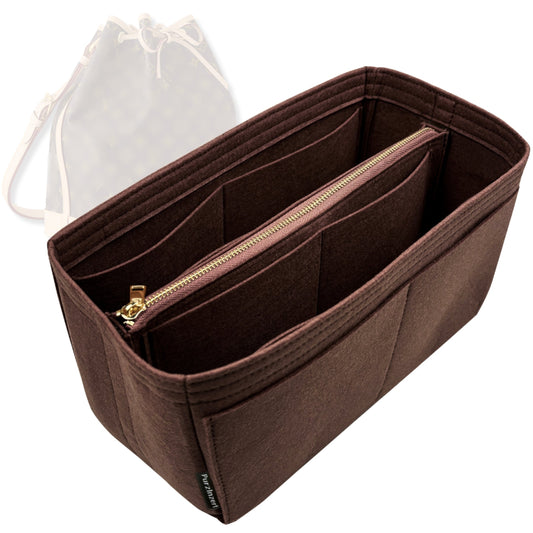 Bag Insert for (LV, Petit Noe) Organizer Tote Purse Organiser Liner Shaper [Premium Felt Material]