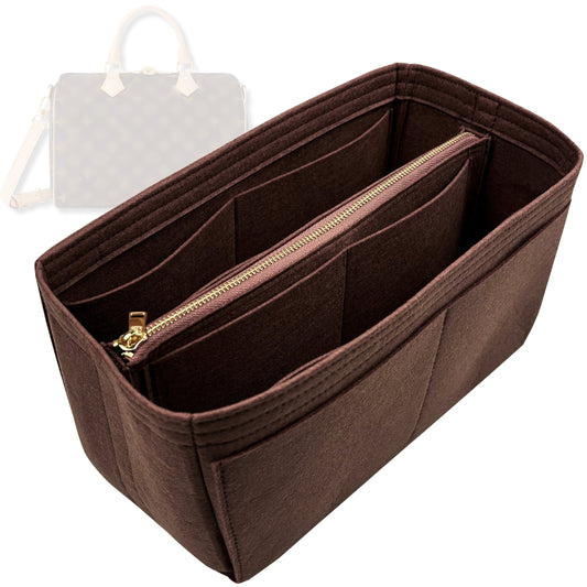 Bag Insert for (LV, Speedy 30) Organizer Tote Purse Organiser Liner Shaper [Premium Felt Material]