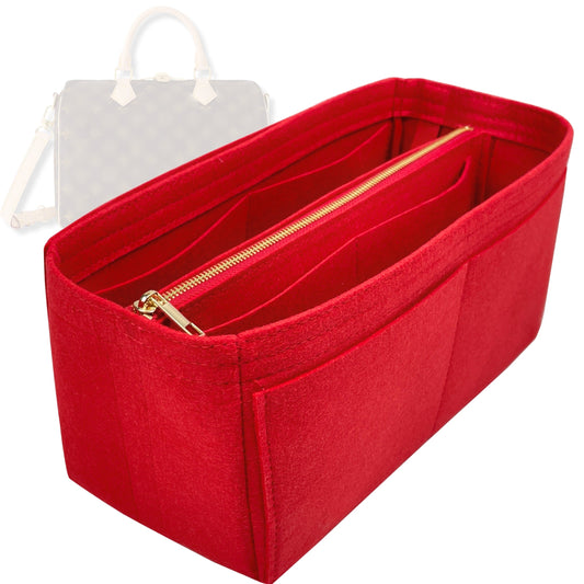 Bag Insert for (LV, Speedy 35) Organizer Tote Purse Organiser Liner Shaper [Premium Felt Material]