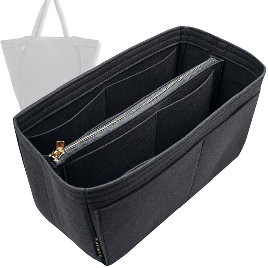 Bag Insert for (Celine, Medium Cabas Phantom) Organizer Tote Purse Organiser Liner Shaper [Premium Felt Material]