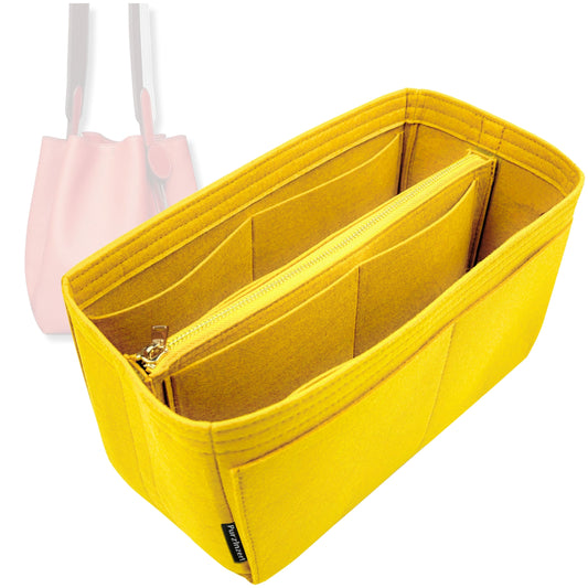Bag Insert for (Hermes, Licol 19 bag) Organizer Tote Purse Organiser Liner Shaper [Premium Felt Material]
