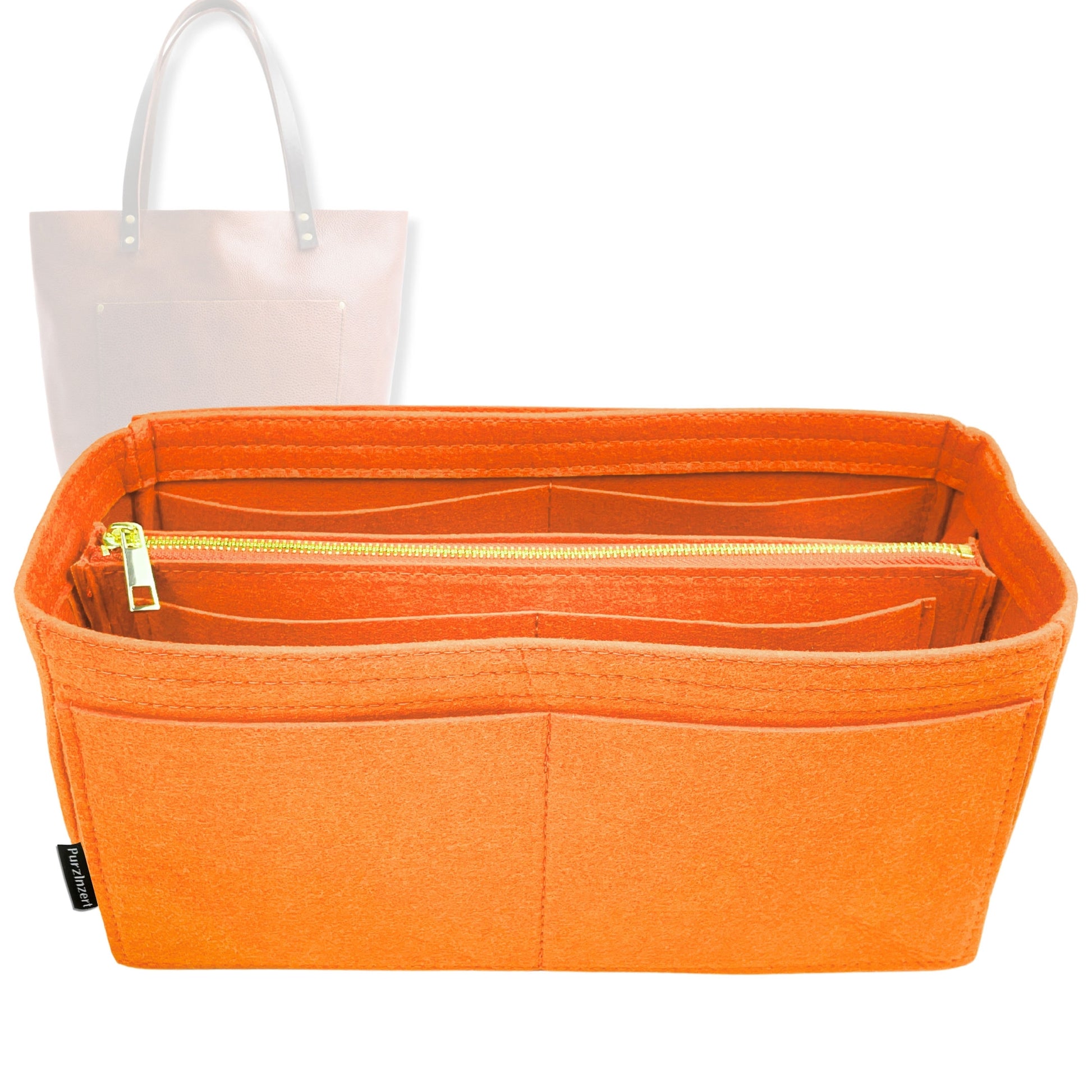 Bag Insert for (Portland Leather Goods, Classic Tote Small) Organizer Tote Purse Organiser Liner Shaper [Premium Felt Material]