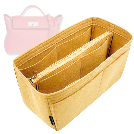 Bag Insert for (Hermes, 24/24 29 Bag) Organizer Tote Purse Organiser Liner Shaper [Premium Felt Material]