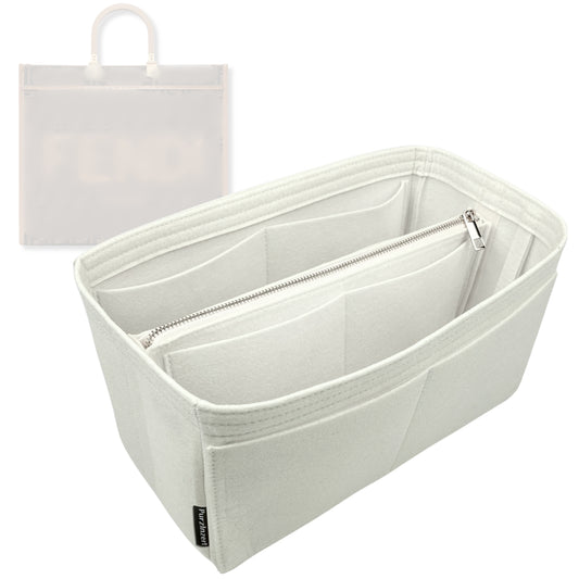 Bag Insert for (Fendi, Sunshine Medium) Organizer Tote Purse Organiser Liner Shaper [Premium Felt Material]