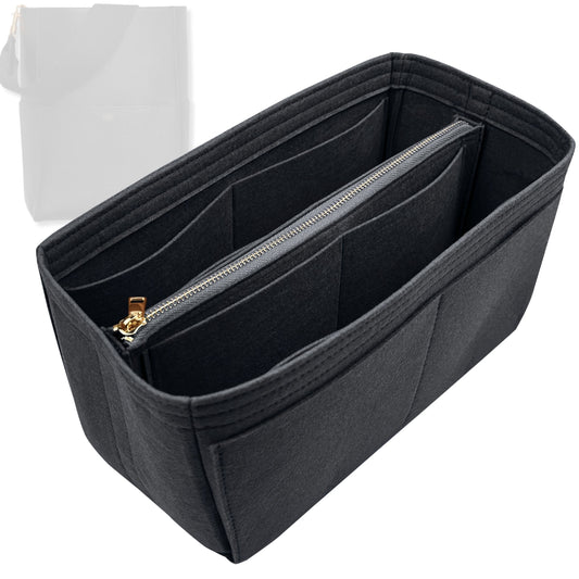 Bag Insert for (Celine, Sangle Bucket Medium) Organizer Tote Purse Organiser Liner Shaper [Premium Felt Material]