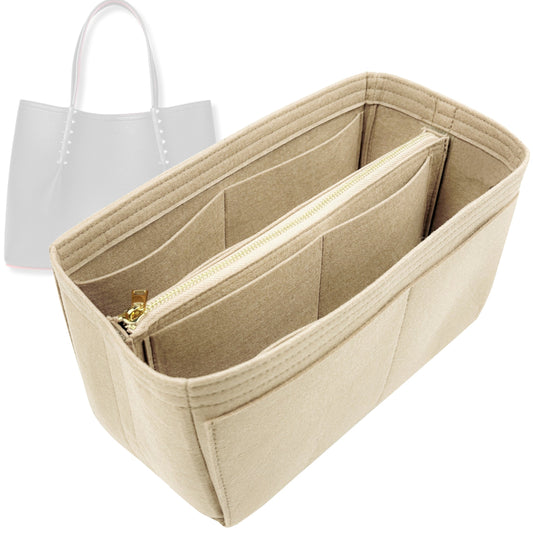 Bag Insert for (Christian Louboutin, Cabarock Large Tote) Organizer Tote Purse Organiser Liner Shaper [Premium Felt Material]