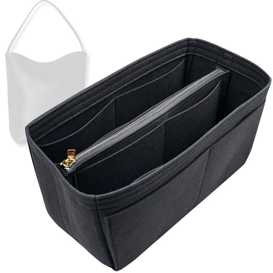 Bag Insert for (The Row, Large N/S Park Tote) Organizer Tote Purse Organiser Liner Shaper [Premium Felt Material]