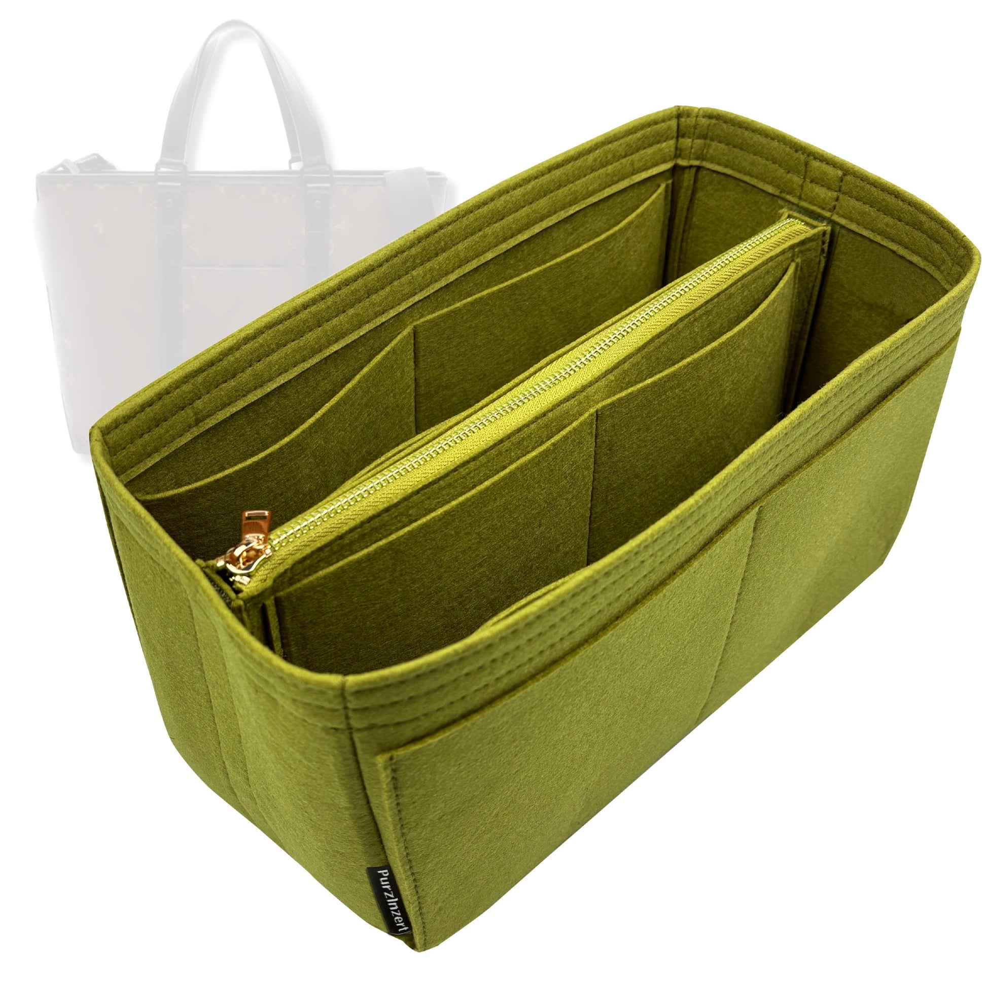 Bag Insert for (LV, Weekend Tote) Organizer Tote Purse Organiser Liner Shaper [Premium Felt Material]