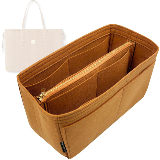 Bag Insert for (MCM, Reversible Liz Large) Organizer Tote Purse Organiser Liner Shaper [Premium Felt Material]