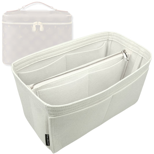 Bag Insert for (LV, Nice BB) Organizer Tote Purse Organiser Liner Shaper [Premium Felt Material]