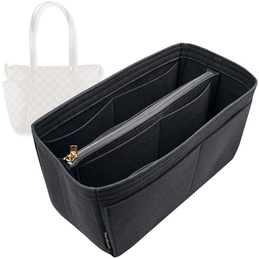 Bag Insert for (LV, Totally MM (Medium)) Organizer Tote Purse Organiser Liner Shaper [Premium Felt Material]