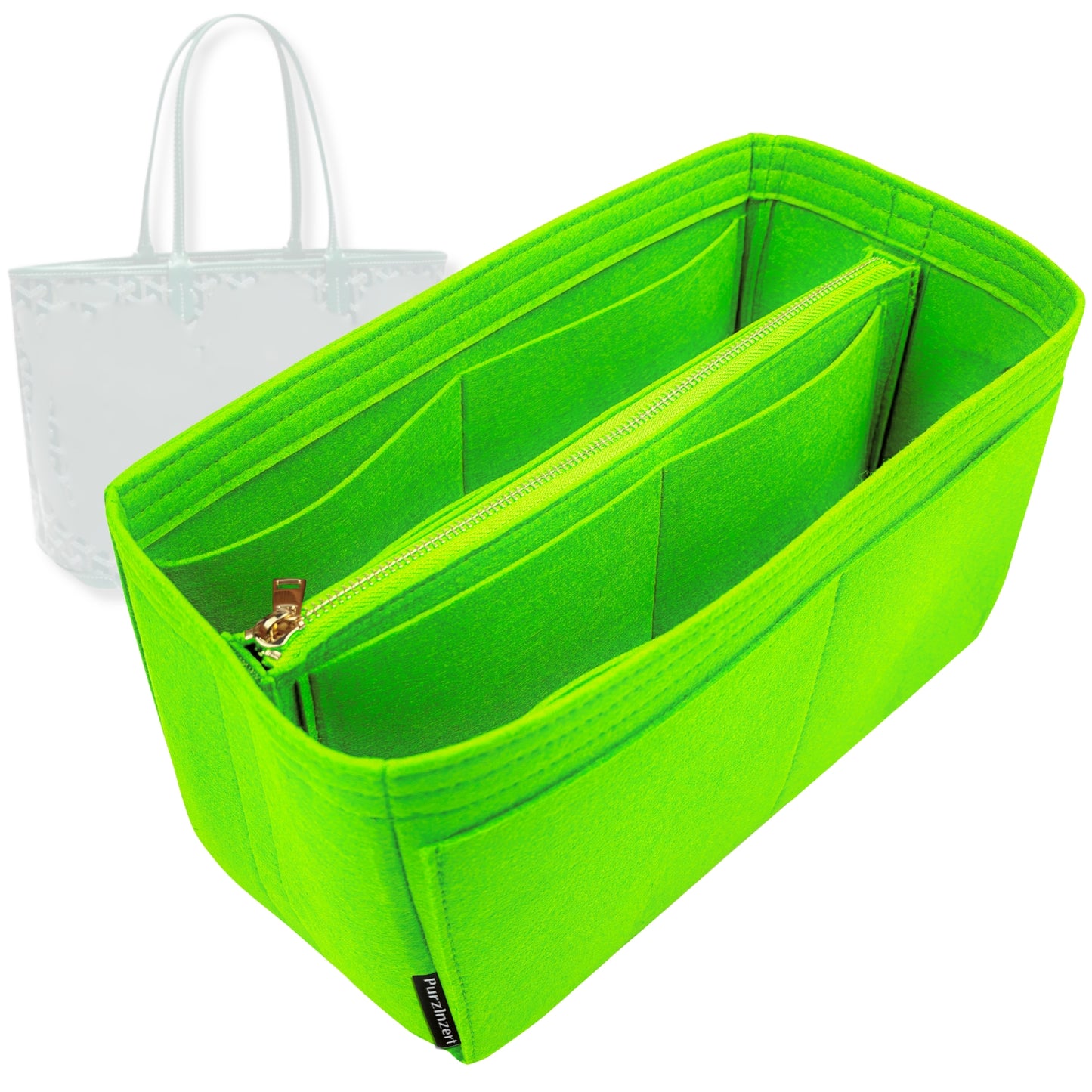 Bag Insert for (Goyard, Artois GM (Large)) Organizer Tote Purse Organiser Liner Shaper [Premium Felt Material]