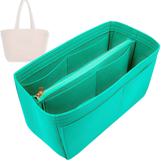 Bag Insert for (Celine, SMALL CABAS ANAIS CUIR TRIOMPHE in Grained calfskin) Organizer Tote Purse Organiser Liner Shaper [Premium Felt Material]