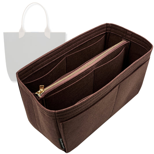 Bag Insert for (Rothys, The Lightweight Tote) Organizer Tote Purse Organiser Liner Shaper [Premium Felt Material]