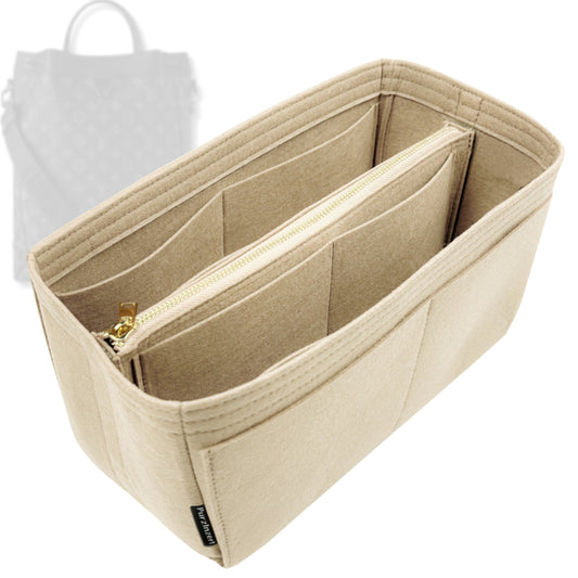 Bag Insert for (LV, Maxi Noe Sling) Organizer Tote Purse Organiser Liner Shaper [Premium Felt Material]