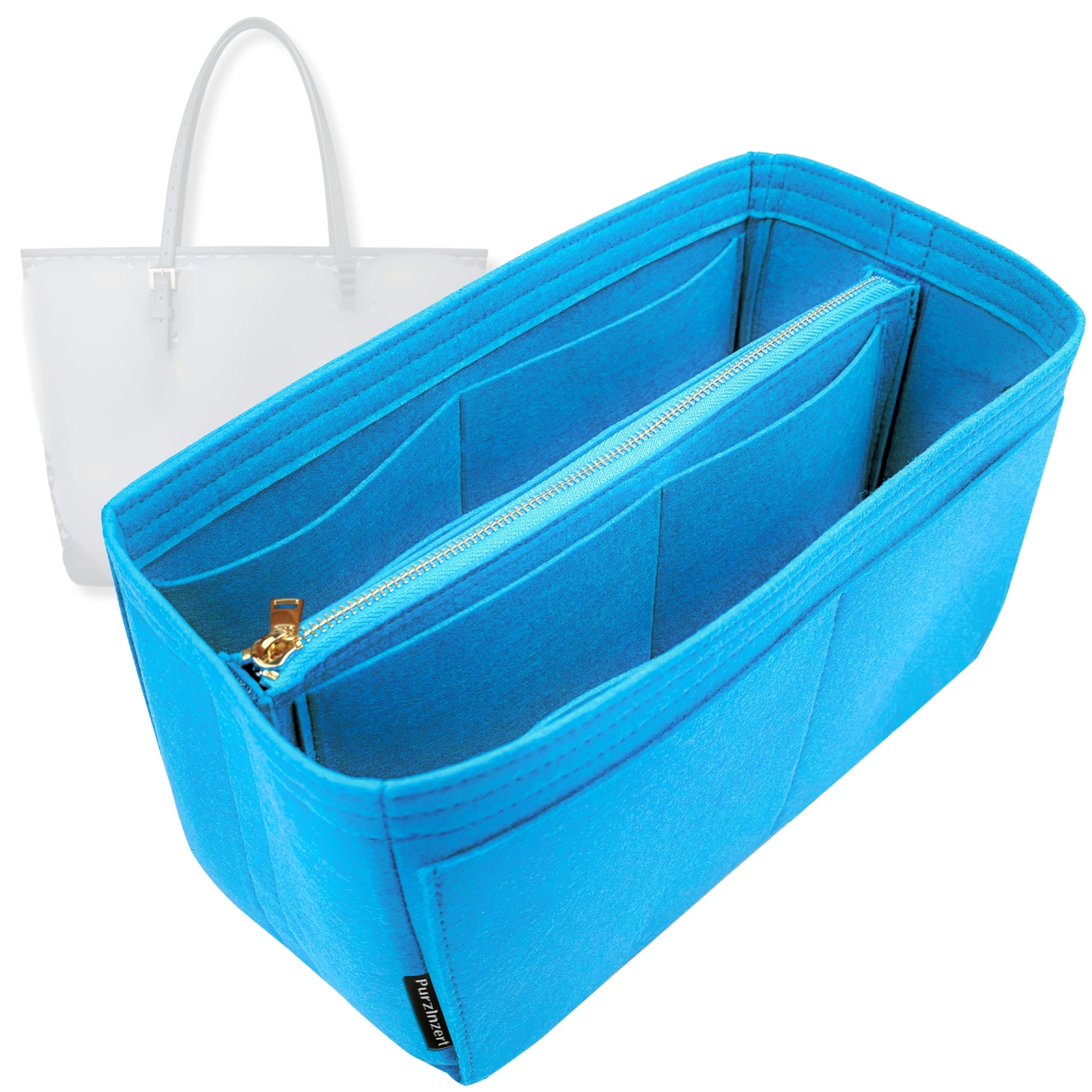 Bag Insert for (, Daily Battle 41) Organizer Tote Purse Organiser Liner Shaper [Premium Felt Material]