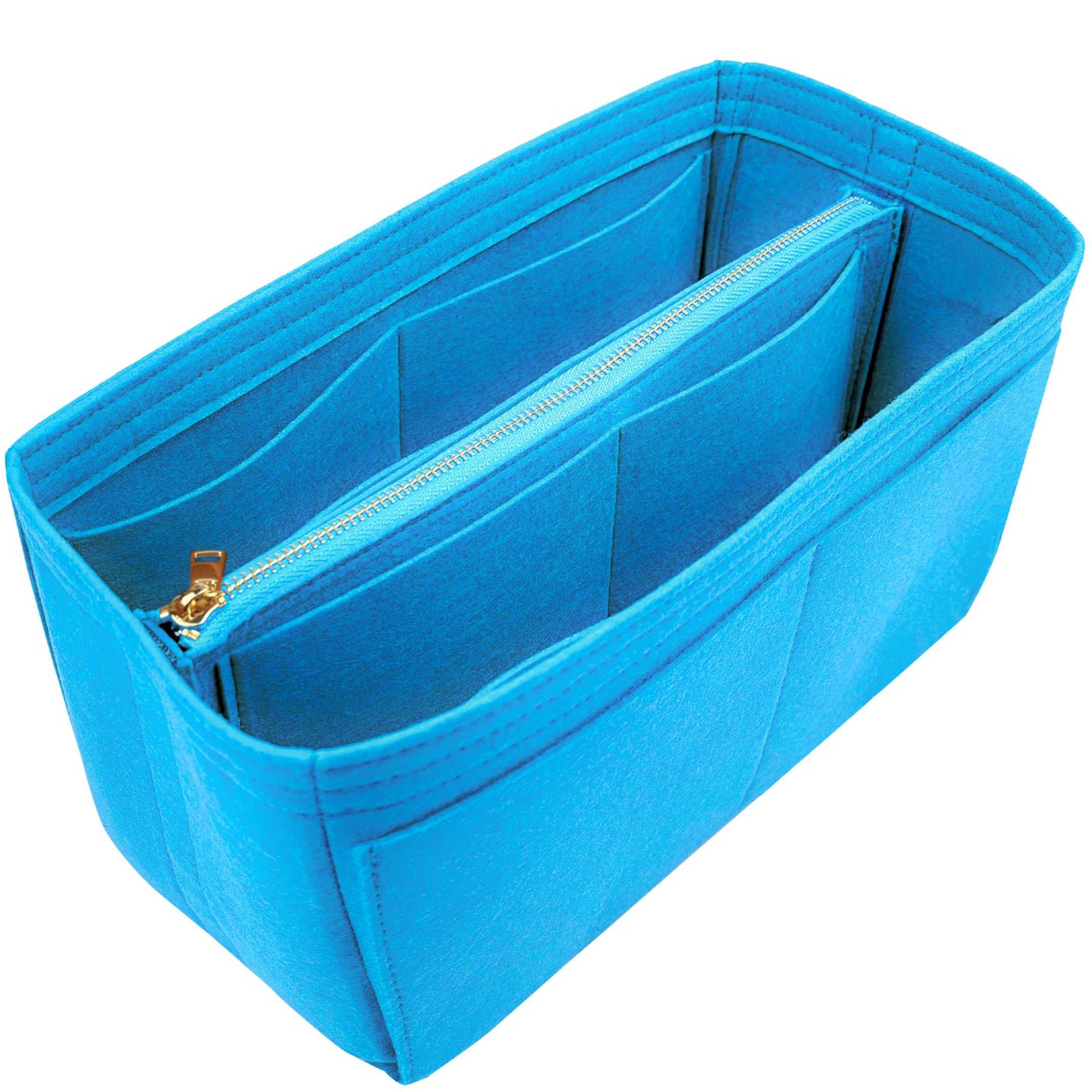 Bag Insert for (Celine, SMALL CABAS ANAIS CUIR TRIOMPHE in Grained calfskin) Organizer of Felt Fabric