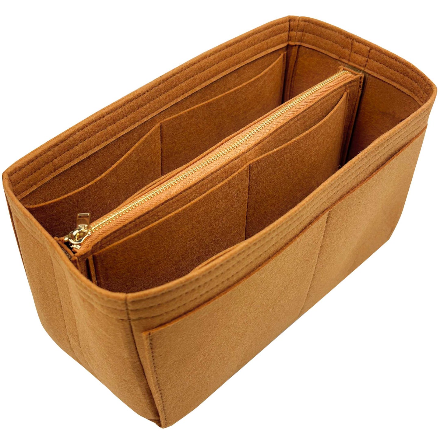 Bag Insert for (Metier, Incognito Small Cabas) Organizer of Felt Fabric