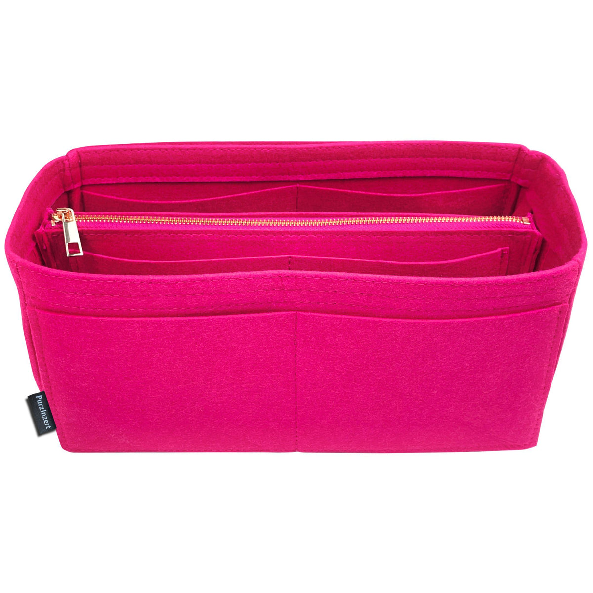 Bag Insert for (Tory Burch, Large Romy Bucket) Organizer of Felt Fabric