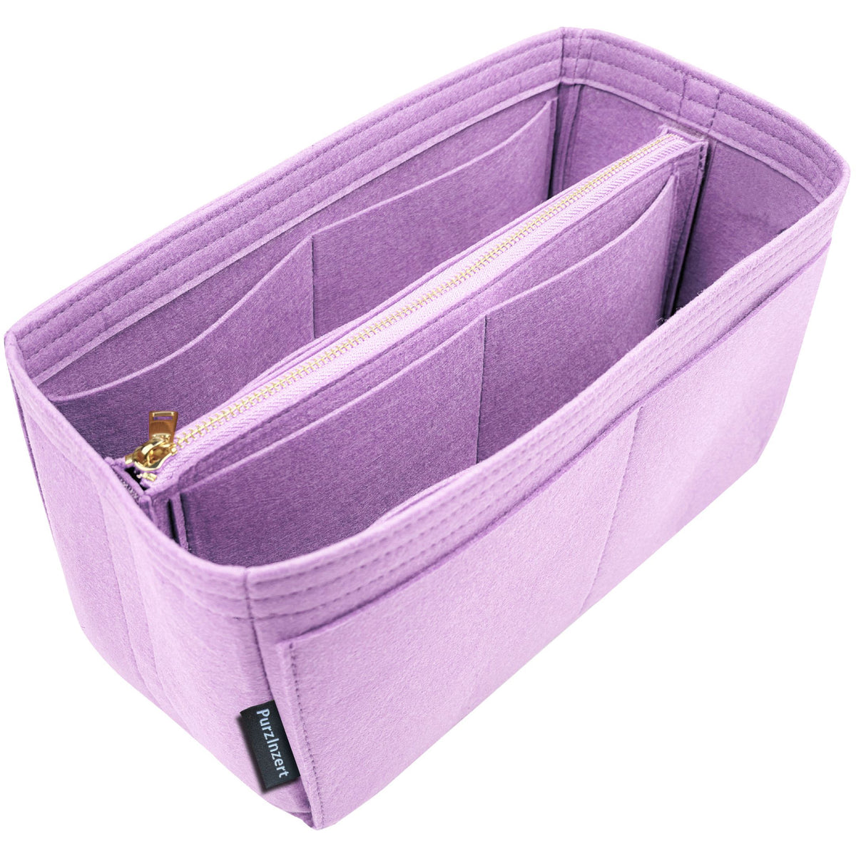 Bag Insert for (Celine, Large FLAT SHOPPER IN Triomphe Canvas) Organizer of Felt Fabric