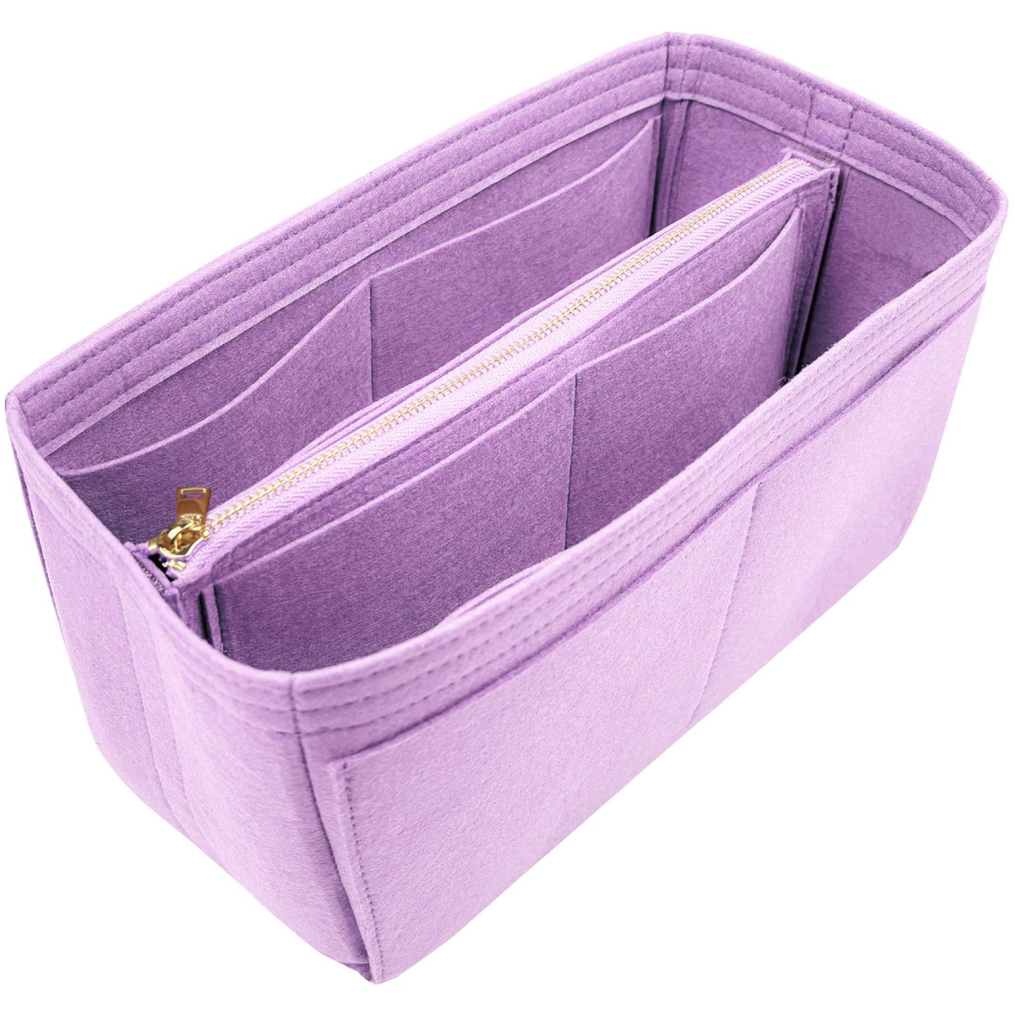 Bag Insert for (Madewell, Essential Bucket Tote) Organizer of Felt Fabric