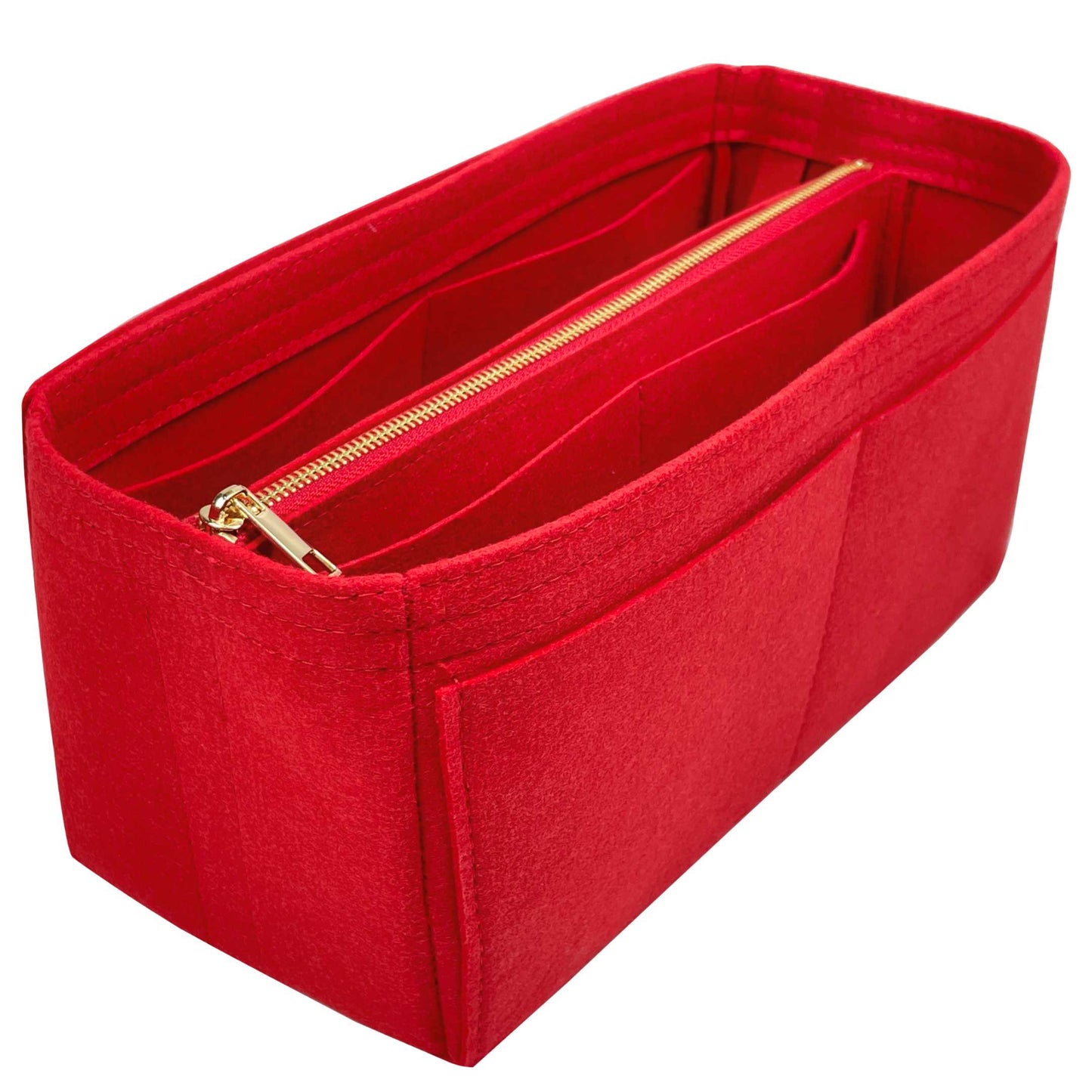 Bag Insert for (Kate Spade, All Day Domino Dot Large Tote) Organizer of Felt Fabric