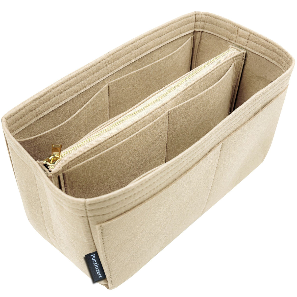 Bag Insert for (Fendi, Large Roll) Organizer of Felt Fabric