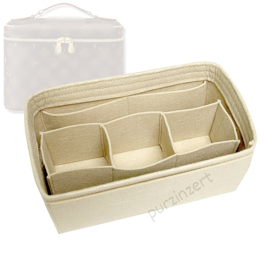 Bag Insert for (LV, Nice BB) Organizer Tote Purse Organiser Liner Shaper [Premium Felt Material]
