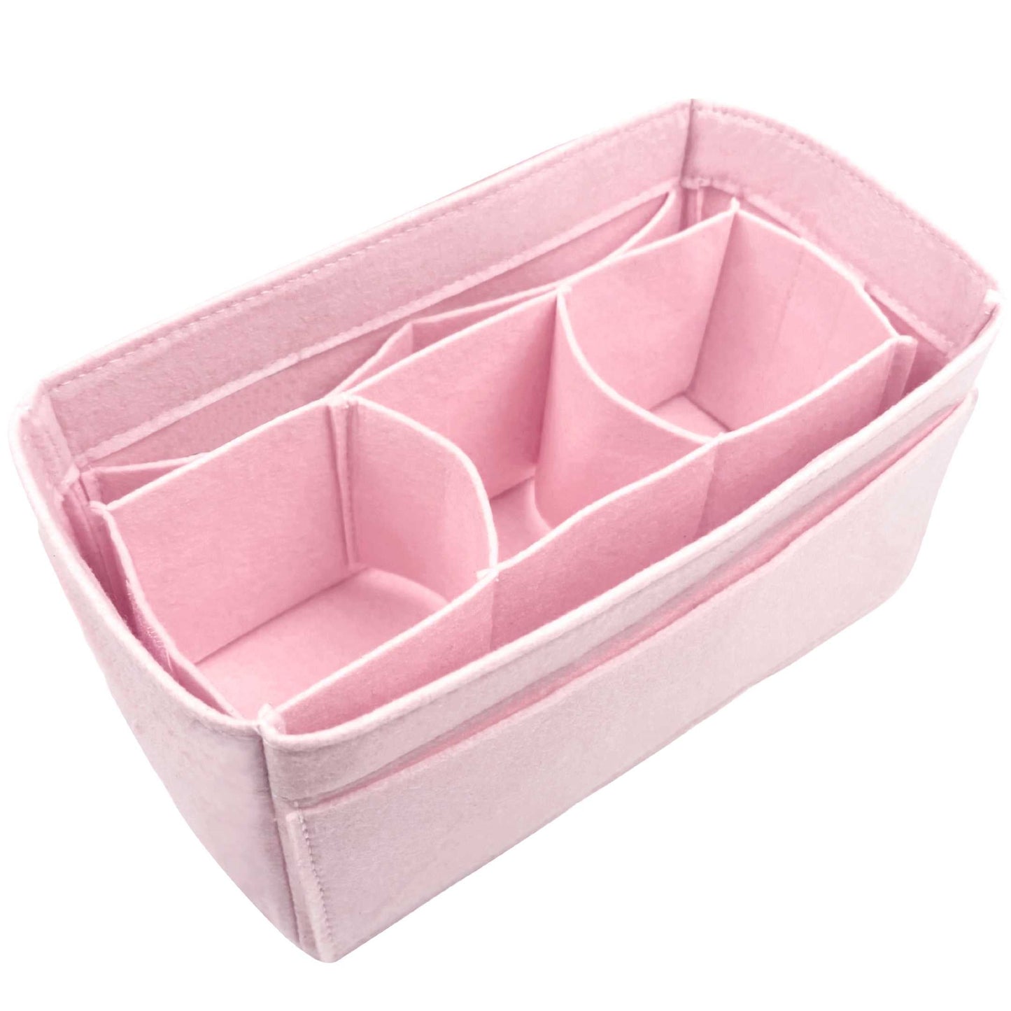 Bag Insert for (Goyard, Bowling 25 Toiletry Bag) Organizer of Felt Fabric