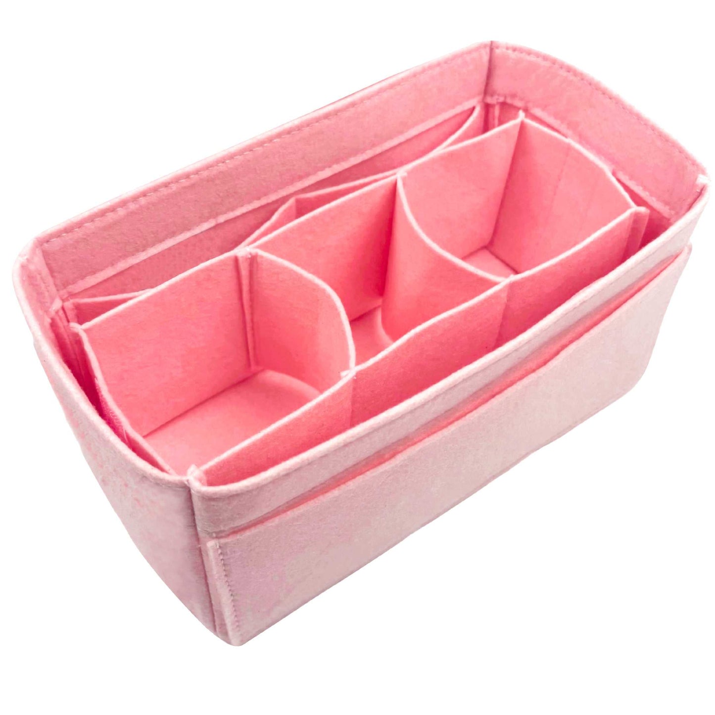 Bag Insert for (Goyard, Bowling 25 Toiletry Bag) Organizer of Felt Fabric