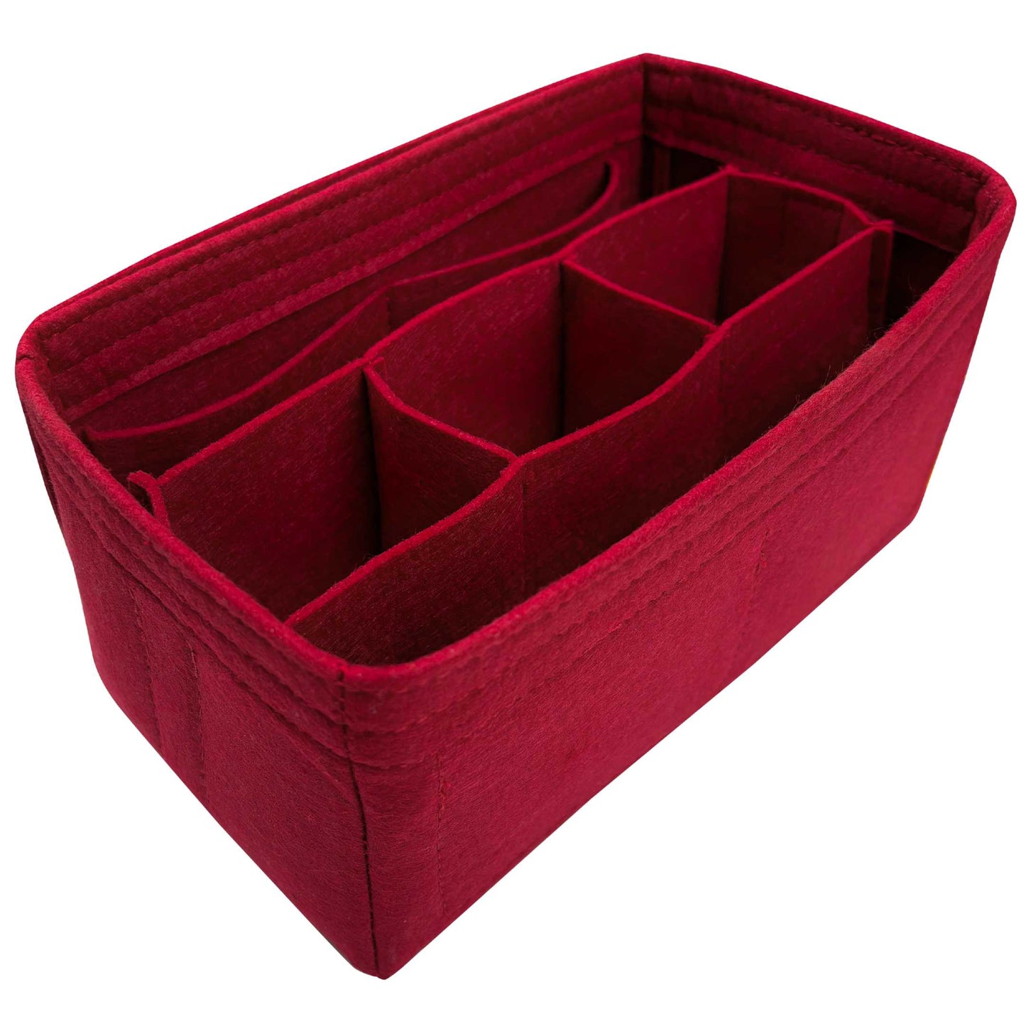 Bag Insert for (Goyard, Bowling 25 Toiletry Bag) Organizer of Felt Fabric