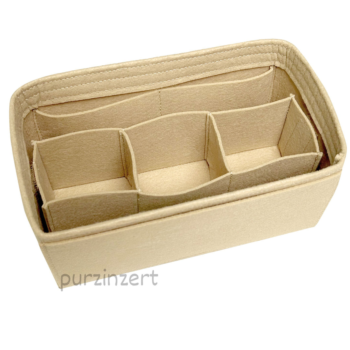 Bag Insert for (LV, M11750 Toiletry Bag) Organizer of Felt Fabric