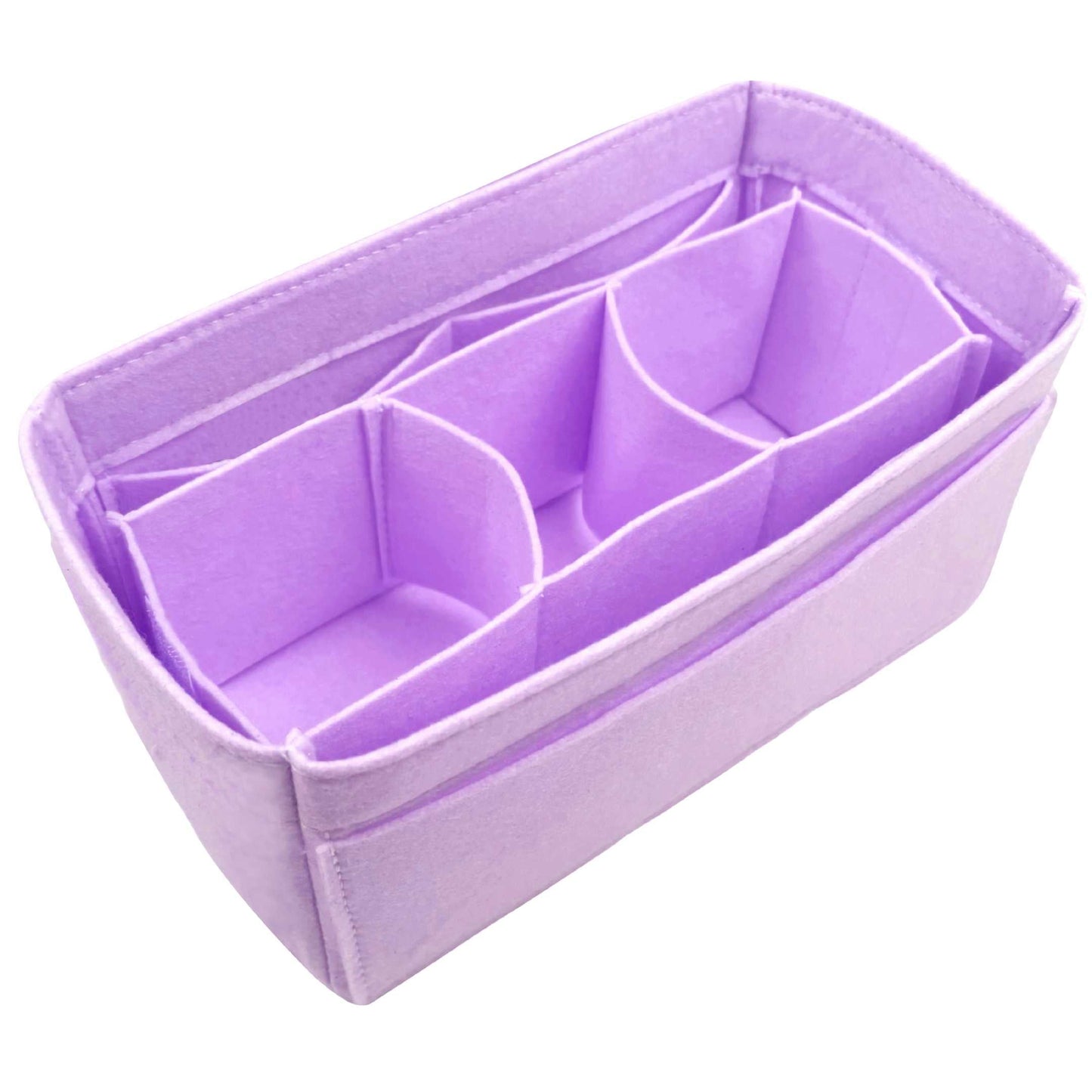 Bag Insert for (Goyard, Bowling 25 Toiletry Bag) Organizer of Felt Fabric