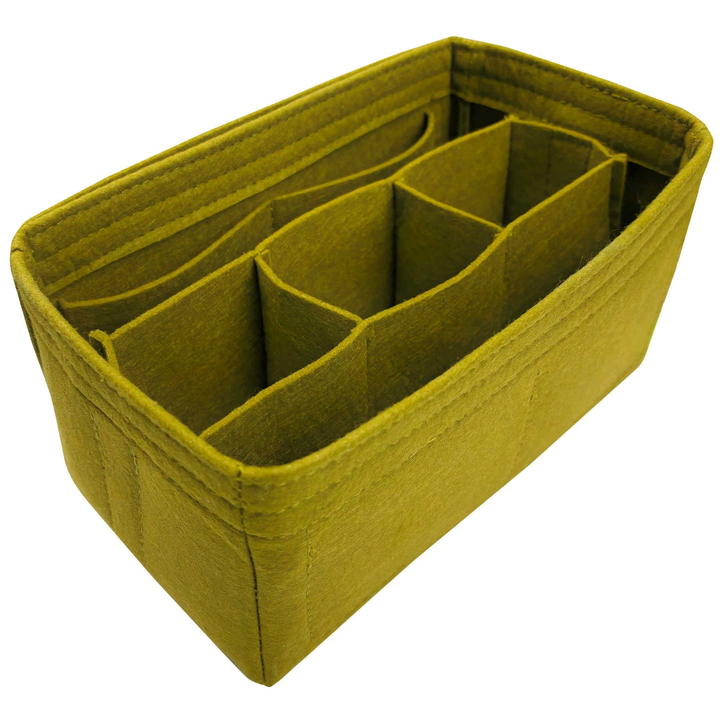 Bag Insert for (Goyard, Bowling 25 Toiletry Bag) Organizer of Felt Fabric