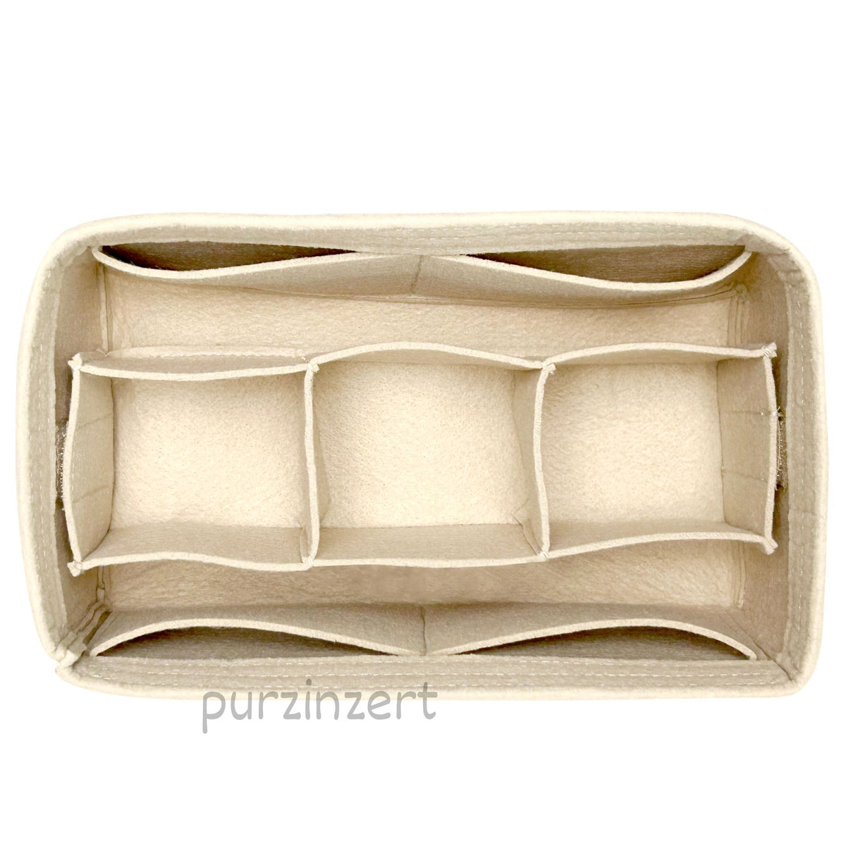 Bag Insert for (LV, M11750 Toiletry Bag) Organizer of Felt Fabric
