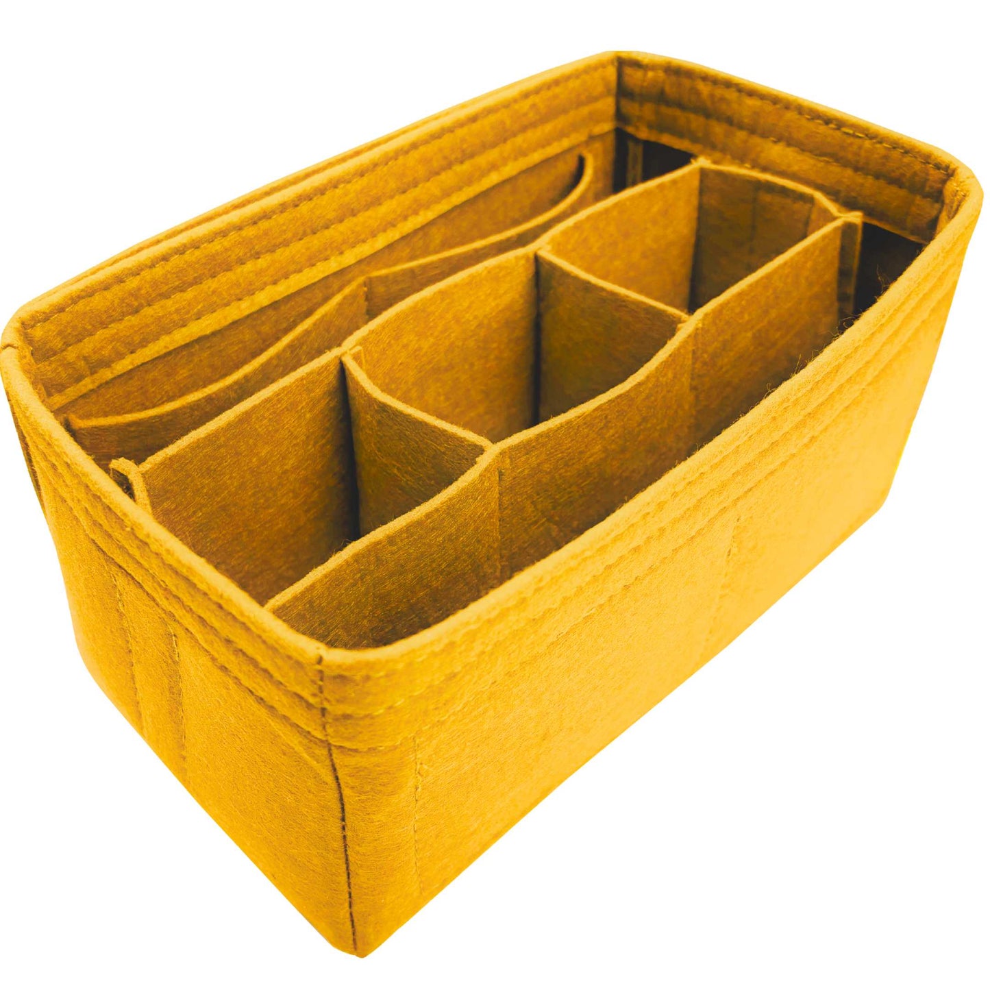 Bag Insert for (Goyard, Bowling 25 Toiletry Bag) Organizer of Felt Fabric