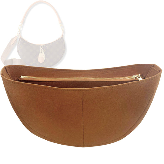 Bag Insert for (LV, Looping Bag - M12939) Organizer Tote Purse Organiser Liner Shaper [Premium Felt Material]