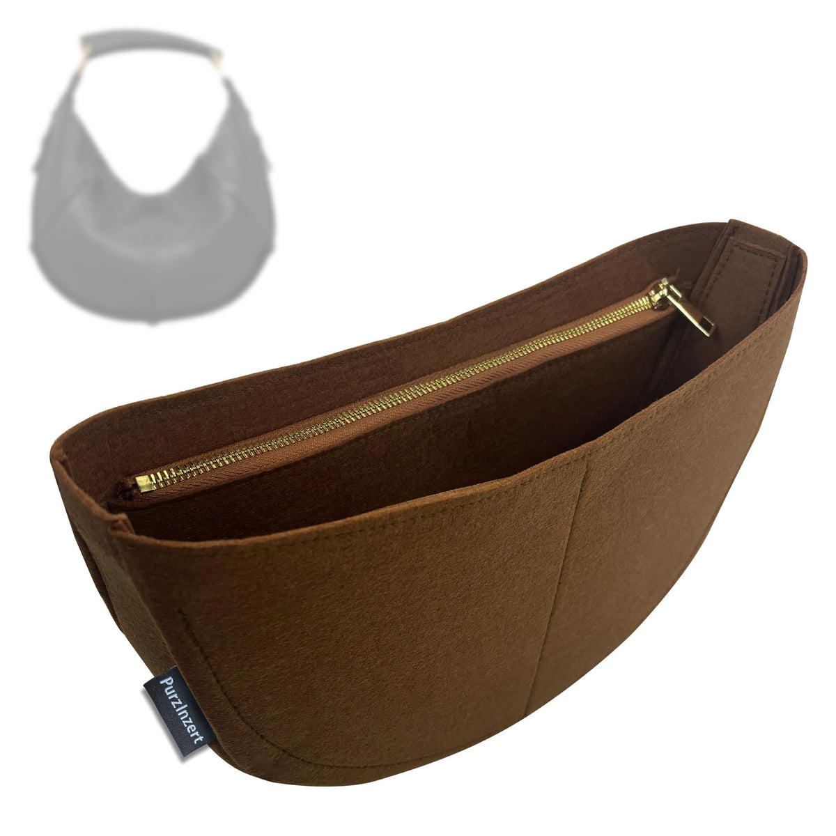 Bag Insert for (Saint Laurent (YSL), MOMBASA Small) Organizer Tote Purse Organiser Liner Shaper [Premium Felt Material]