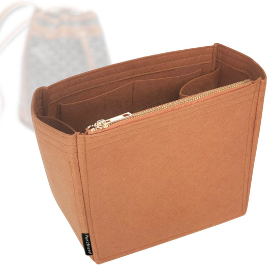 Bag Insert for (Goyard, Petit Flot Bucket Bag) Organizer Tote Purse Organiser Liner Shaper [Premium Felt Material]