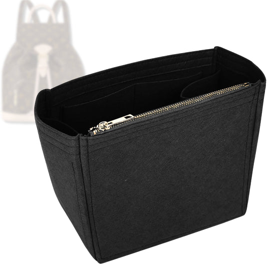 Bag Insert for (LV, Montsouris Vibe PM) Organizer Tote Purse Organiser Liner Shaper [Premium Felt Material]