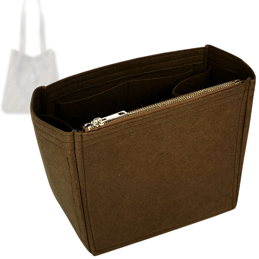 Bag Insert for (Fendi, Origami Medium Bag) Organizer Tote Purse Organiser Liner Shaper [Premium Felt Material]