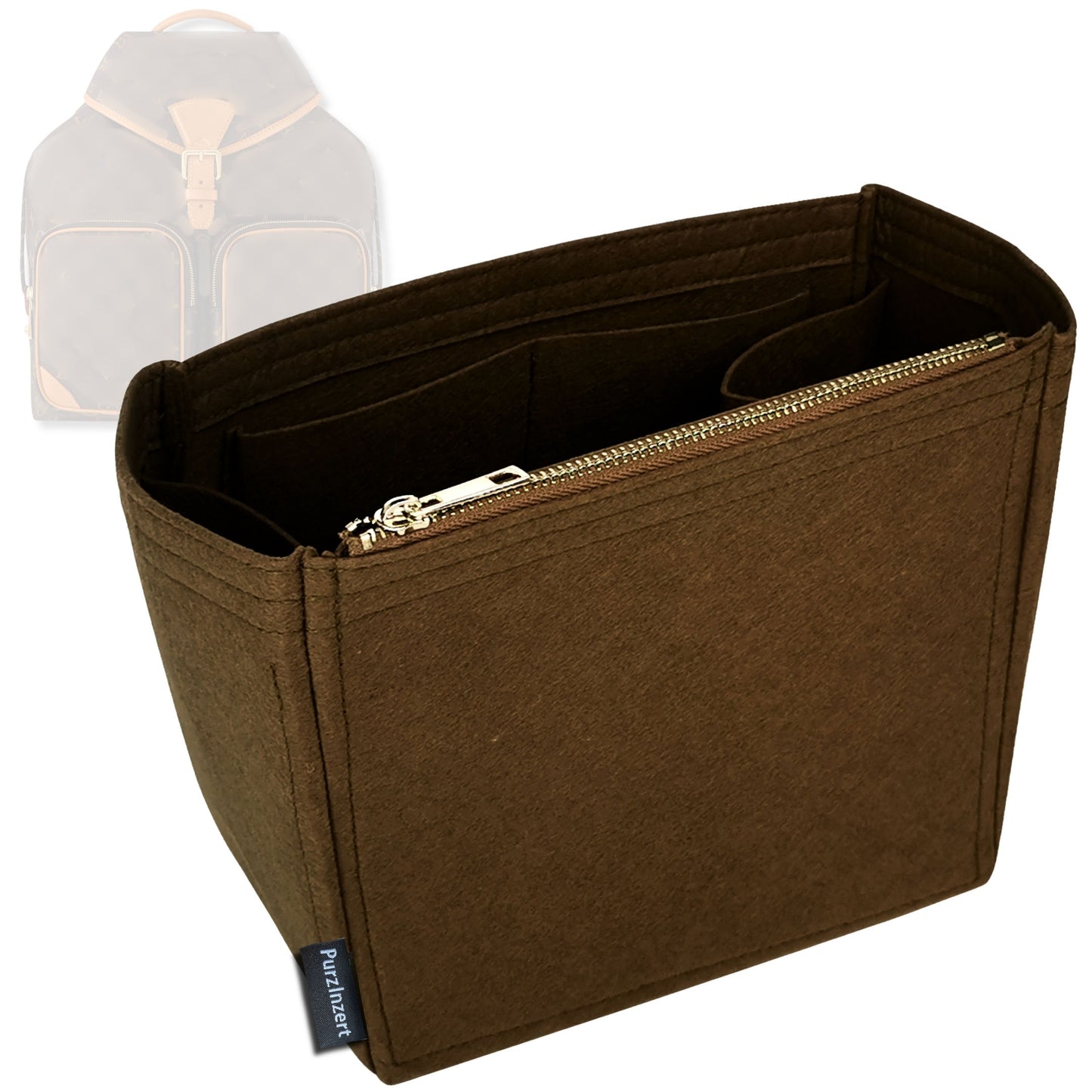 Bag Insert for (LV, Montsouris Cargo Backpack) Organizer Tote Purse Organiser Liner Shaper [Premium Felt Material]