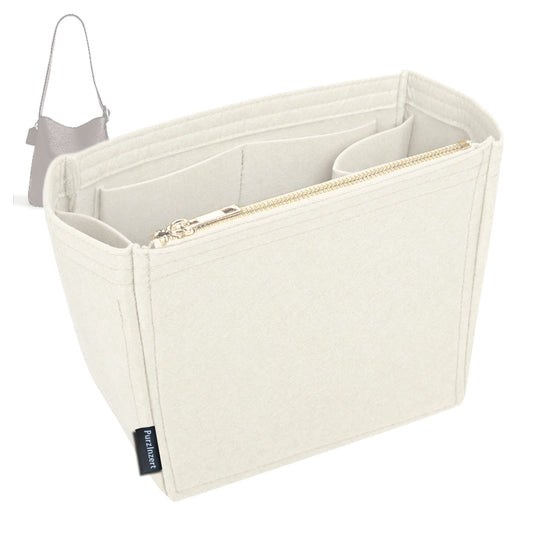 Bag Insert for (Coach, BLEECKER BUCKET BAG 36) Organizer Tote Purse Organiser Liner Shaper [Premium Felt Material]