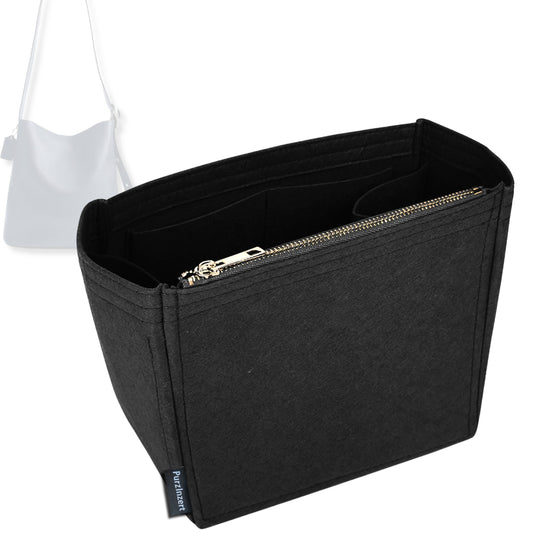 Bag Insert for (Coach, BLEECKER BUCKET BAG 36) Organizer Tote Purse Organiser Liner Shaper [Premium Felt Material]