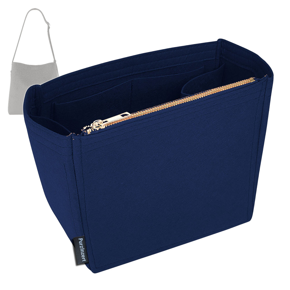 Bag Insert for (LV, Verso Hobo) Organizer Tote Purse Organiser Liner Shaper [Premium Felt Material]