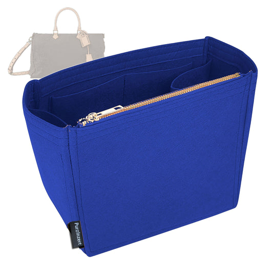 Bag Insert for (LV, P9 Speedy 50) Organizer Tote Purse Organiser Liner Shaper [Premium Felt Material]