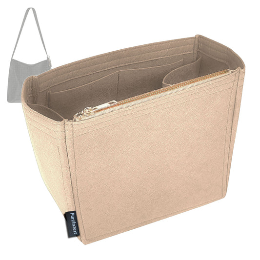 Bag Insert for (Dior, Medium Medaillon Bucket) Organizer Tote Purse Organiser Liner Shaper [Premium Felt Material]