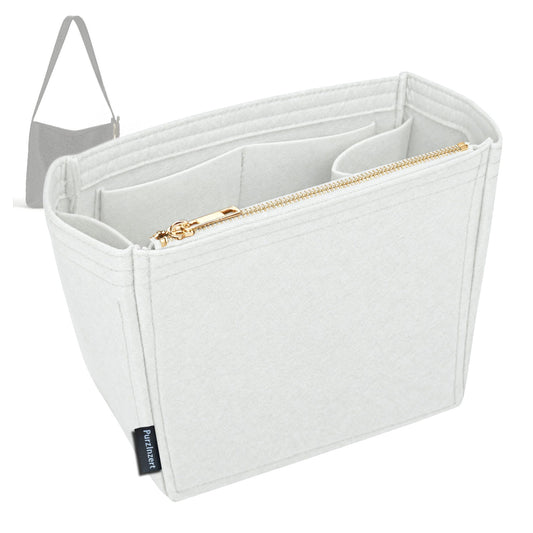 Bag Insert for (Dior, Small Medaillon Bucket) Organizer Tote Purse Organiser Liner Shaper [Premium Felt Material]