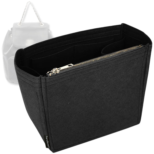 Bag Insert for (Chanel, Business Affinity Backpack) Organizer Tote Purse Organiser Liner Shaper [Premium Felt Material]